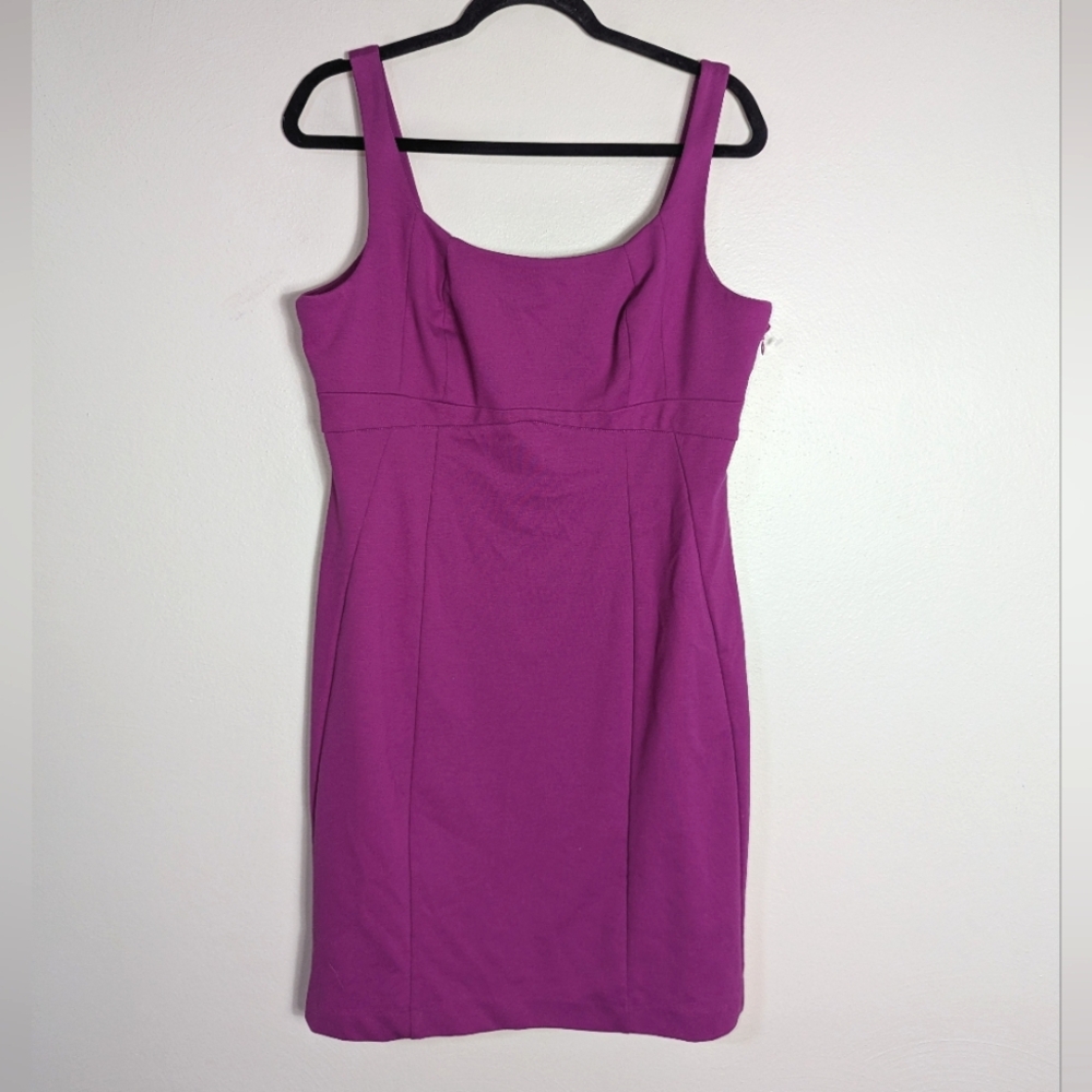 14 New York & Company Fuschia Purple Mini Sheath Dress